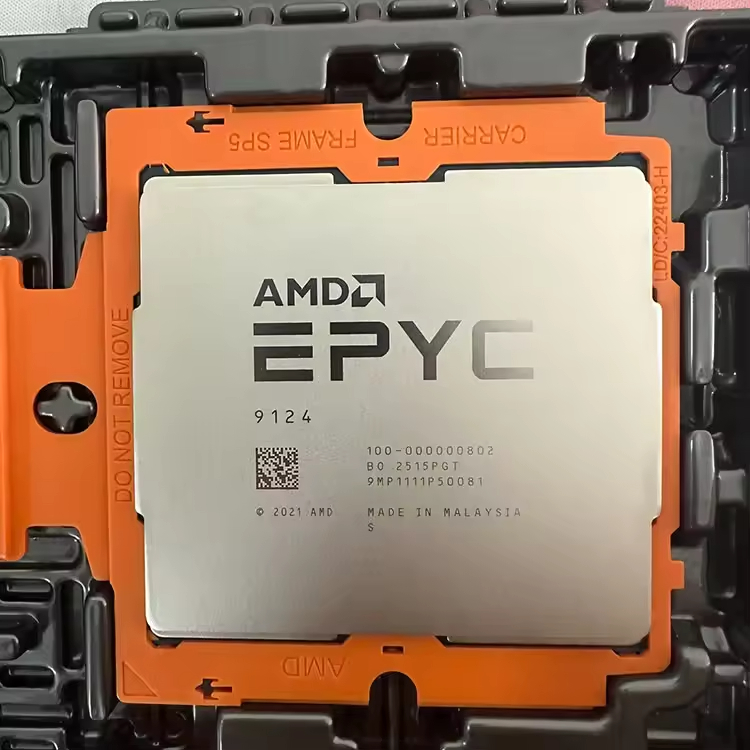 AMD EPYC 9124 Processor | 16-Core 3.0GHz Zen 4 Server CPU